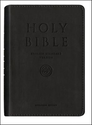 ESV Anglicized Compact Gift Bible, Black (Imitation Leather)