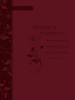 Prayer Is Powerful Scripture Journal (Imitation Leather)