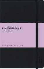 KJV Skinii Bible, Black, Red Letter Ed. (Imitation Leather)