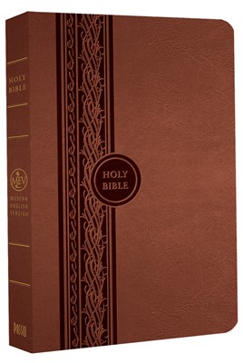 MEV Thinline Reference Bible (Brown) (Leather Binding)