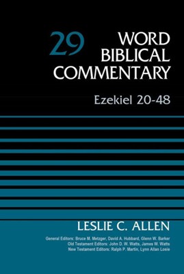 Ezekiel 20-48, Volume 29 (Hard Cover)