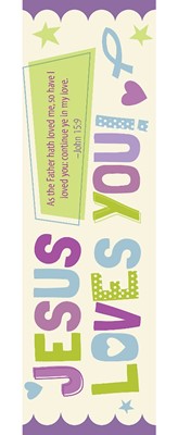 Jesus Loves You Bookmark (Pack of 25) (Bookmark)