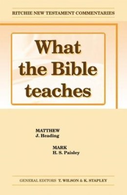 WTBT Vol 2 NT Matthew Mark (Paperback)