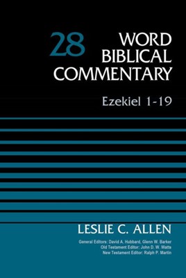 Ezekiel 1-19, Volume 28 (Hard Cover)