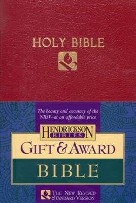 NRSV Gift & Award Bible, Imitation Leather, Burgundy (Imitation Leather)