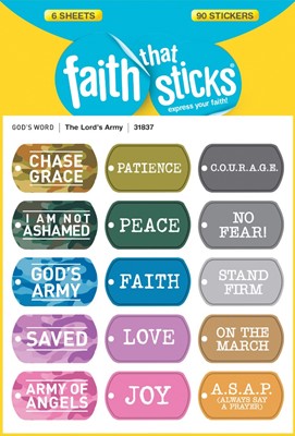Lord's Army, The - Faith That Sticks Stickers (Stickers)