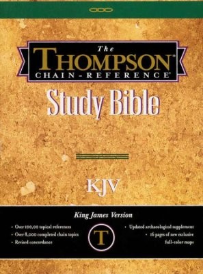 KJV Thompson Chain-Reference Handy Size Indexed Bible (Bonded Leather)