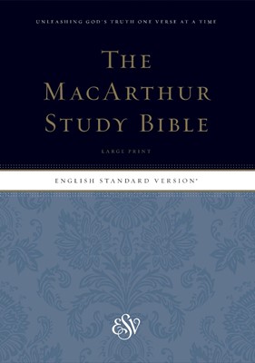 Esv Macarthur Study Bible, Large Print (Hard Cover)