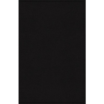 KJV Deluxe Reference Bible, Black, Personal Size Giant Print (Genuine Leather)