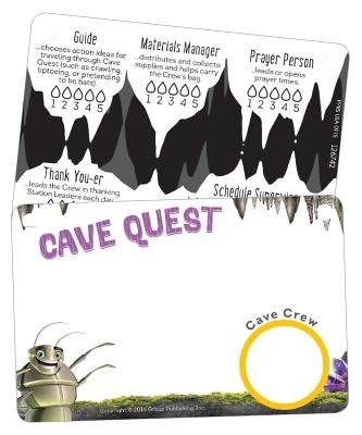 Cave Quest Name Badges (Pkt of 10) (General Merchandise)
