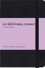 KJV Skinii Bible, Compact, Black, Red Letter Ed. (Imitation Leather)