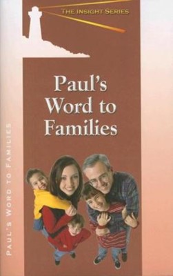Paul'S Word To Families (Paperback)