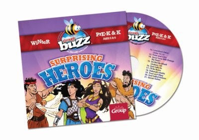 Buzz Pre-K&K: Surprising Heroes CD Winter 2017 (CD-Audio)