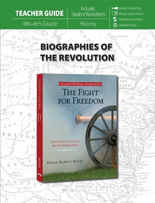 Biographies Of The Revolution (Teacher Guide) (Paperback)