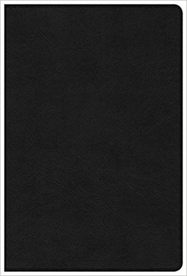 CSB Disciple's Study Bible, Black LeatherTouch (Imitation Leather)