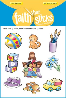 Jesus, the Center of My Life (Stickers)