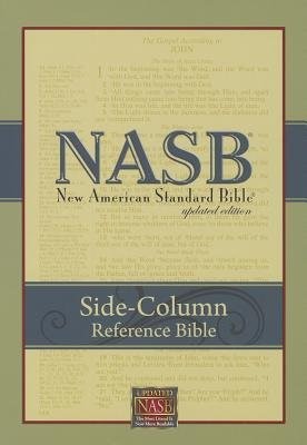 NASB Side-Column Reference Wide Margin Bible, Black (Leathertex)
