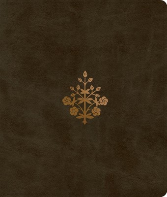 ESV Journaling Bible, Olive, Branch Design (Imitation Leather)
