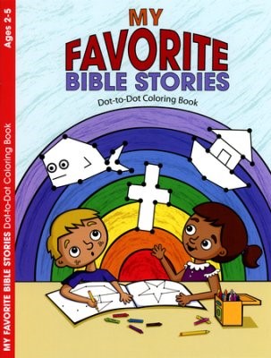 My Favourite Bible Stories Dot-to-Dot Colouring Book (Paperback)