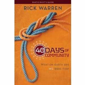 40 Days Of Community Study Guide 3-Product Pack (Paperback)