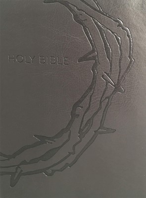 KJV Sword Study Bible, Large Print, Charcoal (Imitation Leather)