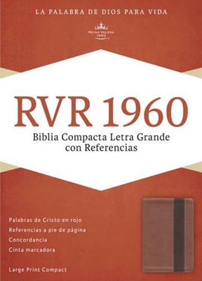 RVR 1960 Biblia Compacta Letra Grande con Referencias, cobre (Imitation Leather)