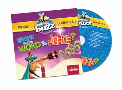 Buzz Grades 5&6: Where In The World Is Jesus? CD Winter 2017 (CD-Audio)