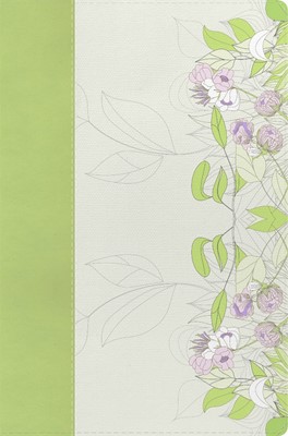NKJV Study Bible For Women, Willow Green/Wildflower (Imitation Leather)