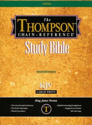 KJV Thompson Chain-Reference Bible, Burgundy (Bonded Leather)