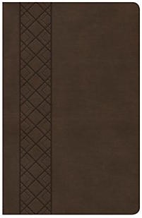CSB Ultrathin Reference Bible, Value Edition, Brown (Imitation Leather)