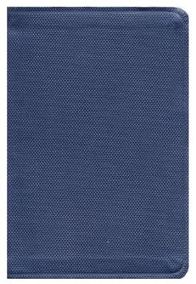 RVR 1960 Biblia Compacta Letra Grande con Referencias, azul (Imitation Leather)