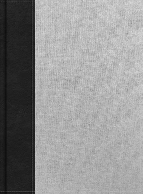 CSB Study Bible, Gray/Black Cloth Over Board, Indexed (Hard Cover)
