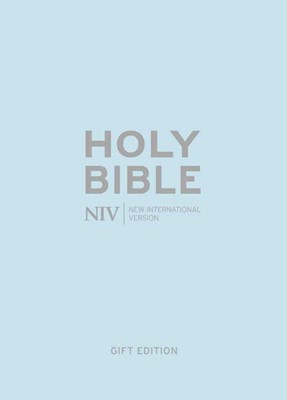 NIV Pocket Pastel Blue Soft-Tone Bible (Flexiback)