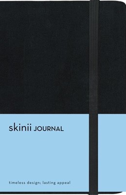 Skinii Journal, Compact, Black (Imitation Leather)