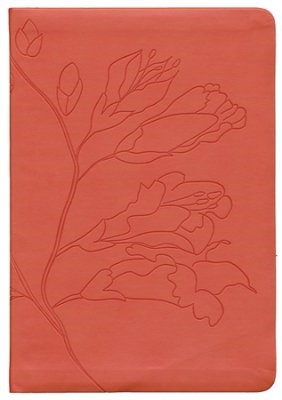 RVR 1960 Biblia Tamaño Personal, capullos naranja símil piel (Imitation Leather)