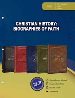Christian History: Biographies Of Faith Parent Lesson Planne (Paperback)