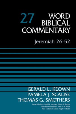 Jeremiah 26-52, Volume 27 (Hard Cover)