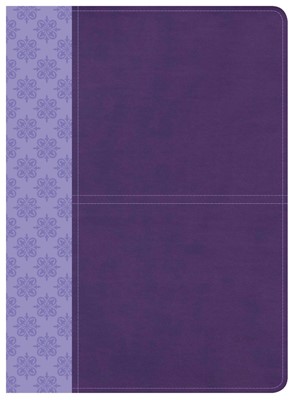 CSB Study Bible, Purple Leathertouch, Indexed (Imitation Leather)