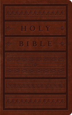 ESV Large Print Personal Size Bible, Brown (Imitation Leather)