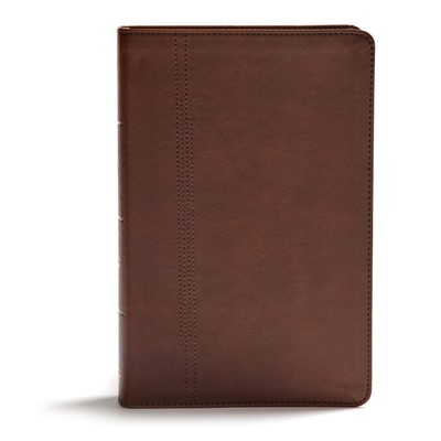 CSB Life Restoration Bible, Brown LeatherTouch, Indexed (Imitation Leather)