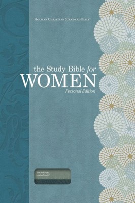 HCSB Study Bible For Women, Personal Size Edition, Teal/Sage (Imitation Leather)