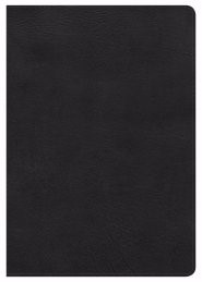 NKJV Super Giant Print Reference Bible, Black (Imitation Leather)