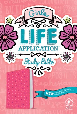 NLT Girls Life Application Study Bible (Imitation Leather)