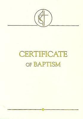 United Methodist Covenant II Child Baptism Certificates (Pkg (Miscellaneous Print)