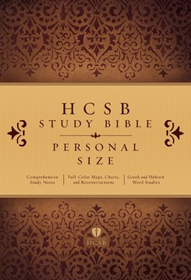 HCSB Study Bible: Personal Size Edition, Hardcover Indexed (Hard Cover)