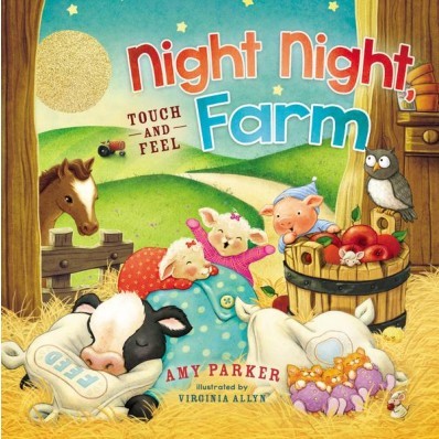 Night Night, Farm Touch And Feel (Board Book)