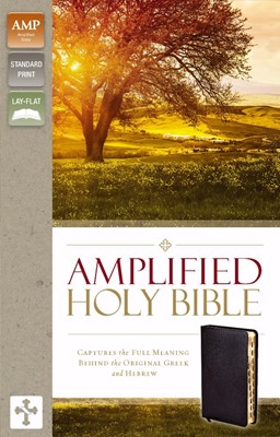 Amplified Holy Bible, Black, Indexed (Bonded Leather)