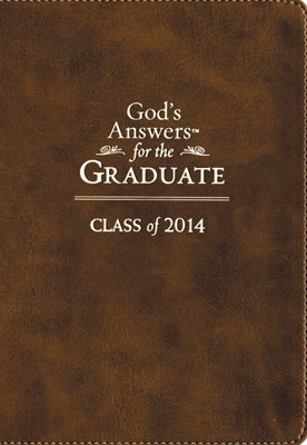 God's Answers For The Graduate: Class Of 2014 - Brown (Paperback)