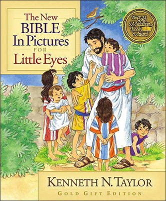 The New Bible In Pictures For Little Eyes Gift Edition (Hard Cover)