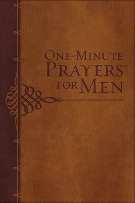 One-Minute Prayers For Men Gift Edition (Leather Binding)